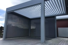 Auckland Louvre Roof & Ziptrak Blinds